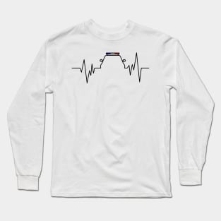 Police Heartbeat Long Sleeve T-Shirt